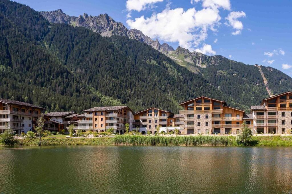 Modern 2Br 5* Pool Gym Spa Garage Mont-Blanc View Chamonix Luaran gambar